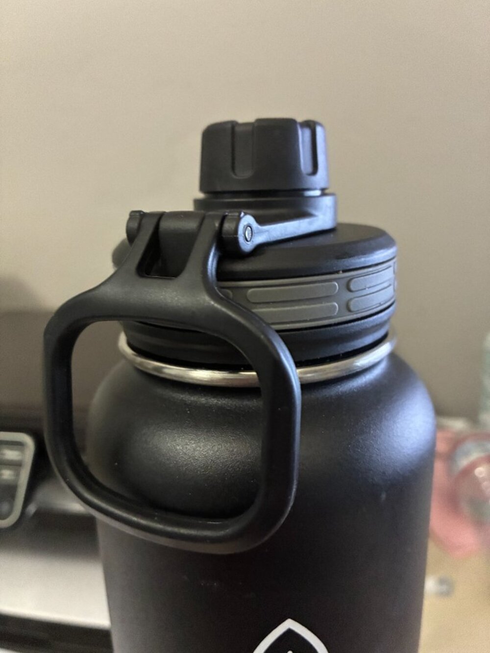 ThermoFlask Insulated Water Bottle with Spout Lid (40 oz, Electric Eclipse) NWOT - Picture 2 of 4